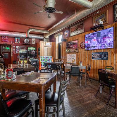 The venue's interior space