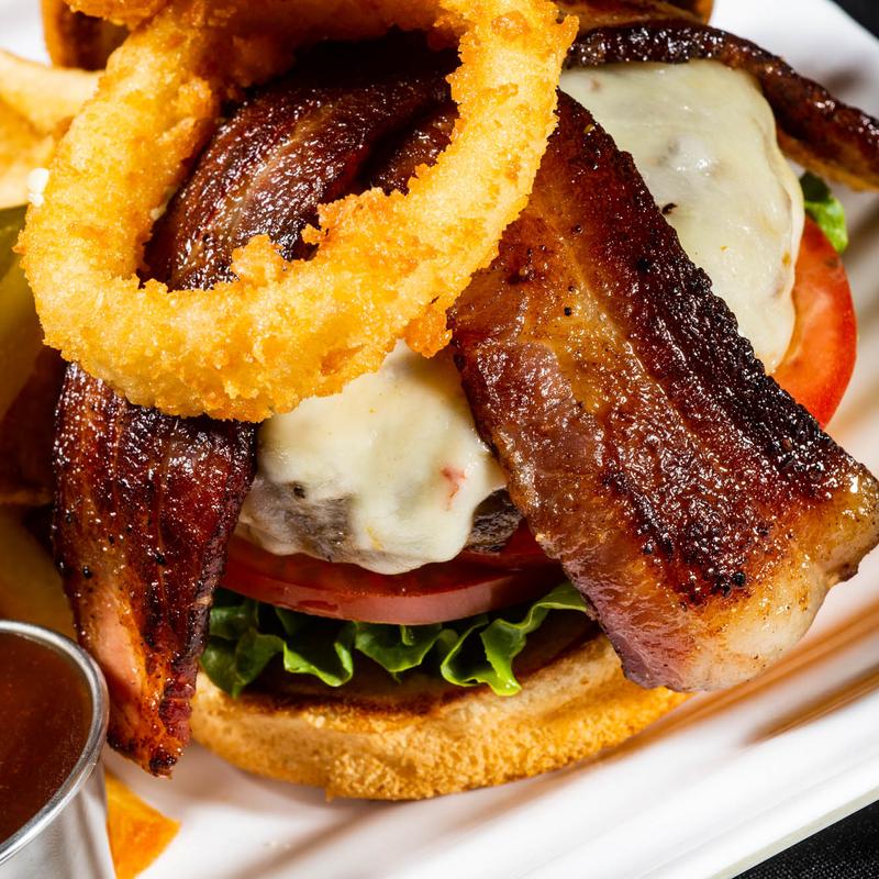 The Smoke House Bacon Burger photo