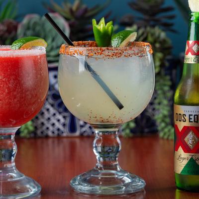 Margaritas and beer.