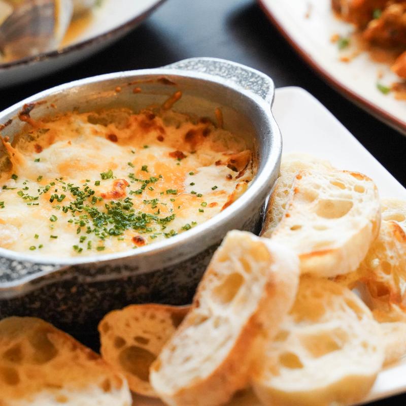 Lump Crab & Corn Artichoke Dip photo