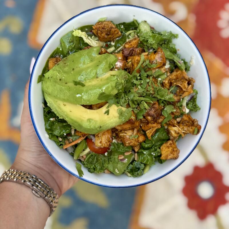 Spinach Avocado Citrus Bowl photo