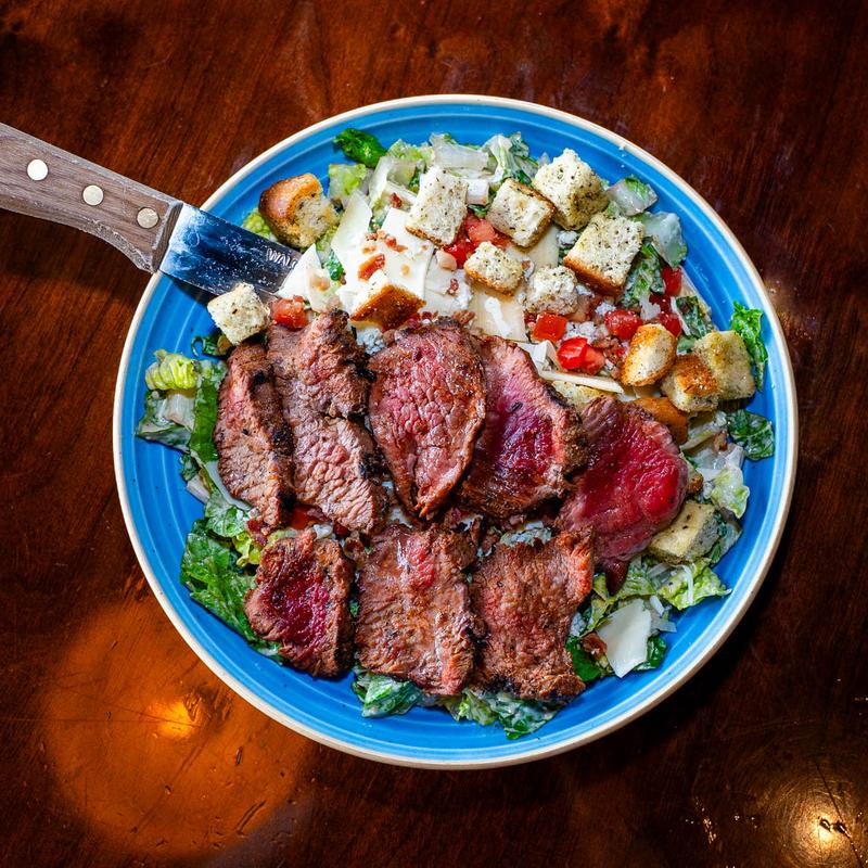 black and bleu steak caesar* photo