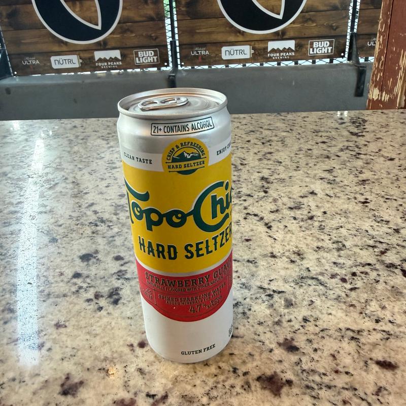 Topo Chico seltzer photo