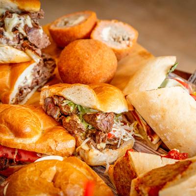 Same day orders for sandwich trays are not a problem.