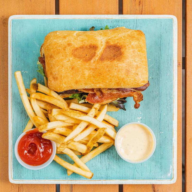 Blackened Redfish BLT photo