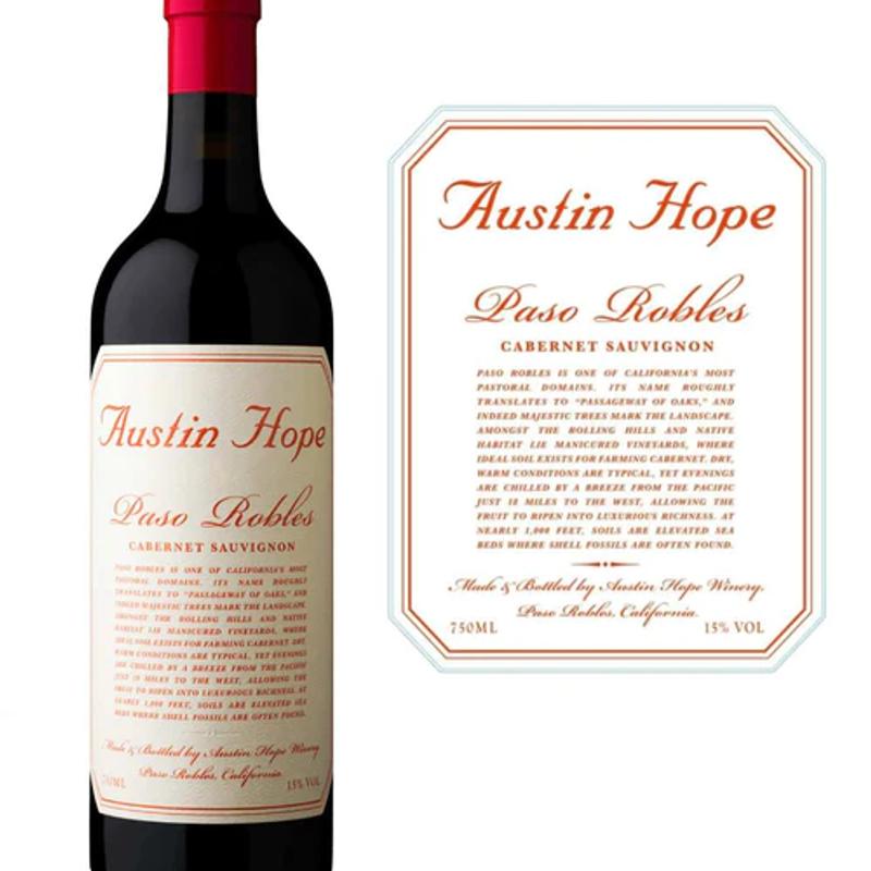 Austin Hope Cabernet 1L photo