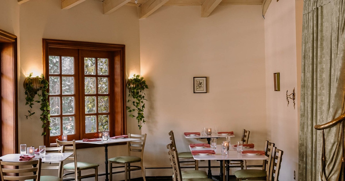 Interior, dining area