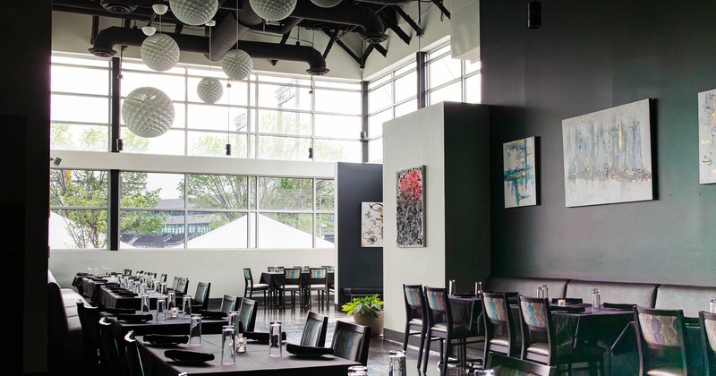 Interior, main seating space