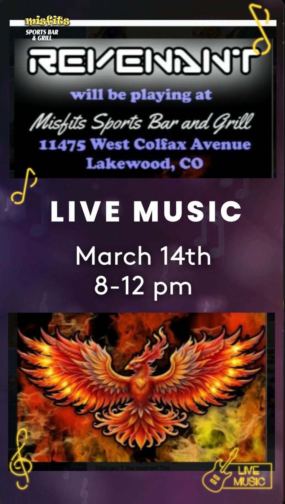 Revenant Band event photo