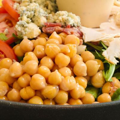 Turkey Cobb Salad, closeup.