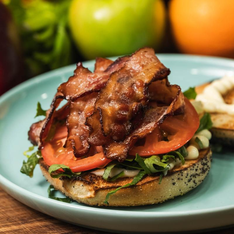 menu item 2 of 37, B.L.T Bagel
