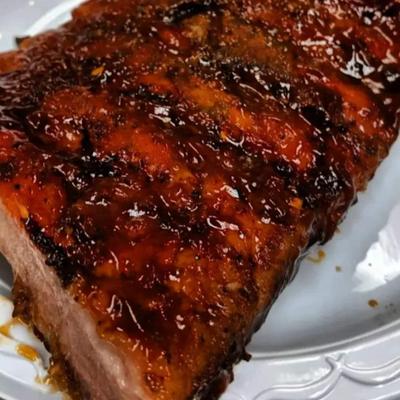 Wednesday special - rack of ribs.
