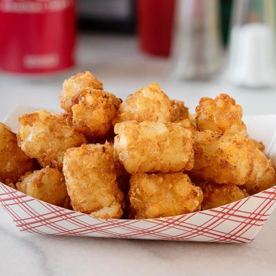 A serving of tater tots.
