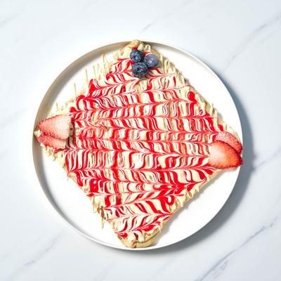 Strawberry Crepe.
