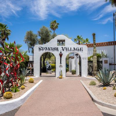 Exterior, restaurant archway