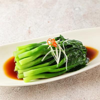 Stir Fried Chinese Broccoli /Stir Fried Chinese Broccoli With Garlic photo