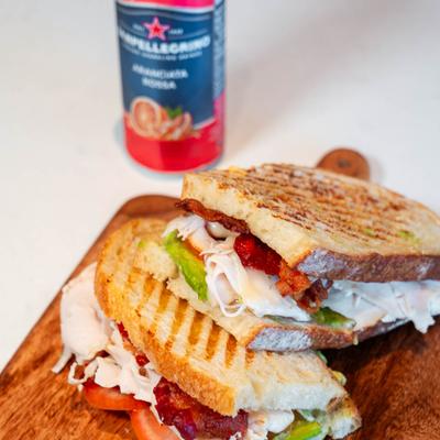 Californian turkey breast sandwich.