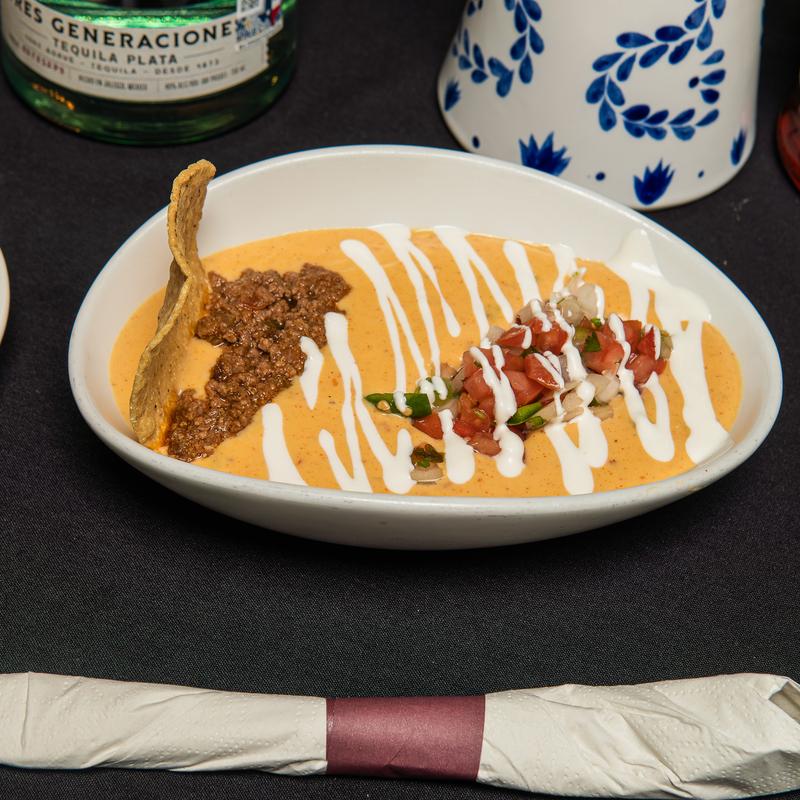 menu item 1 of 9, Queso Dip