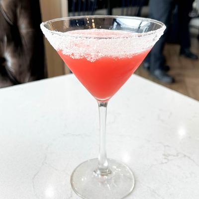 Smokey Sunrise cocktail.