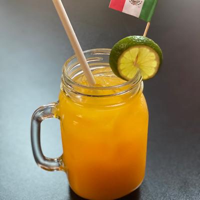 Our delicious house margaritas are now available ToGo in this reusable mug!