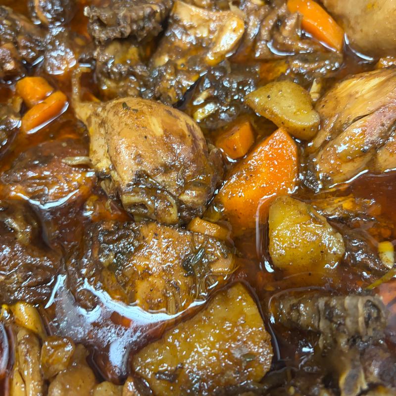 Brown Stew Chicken photo
