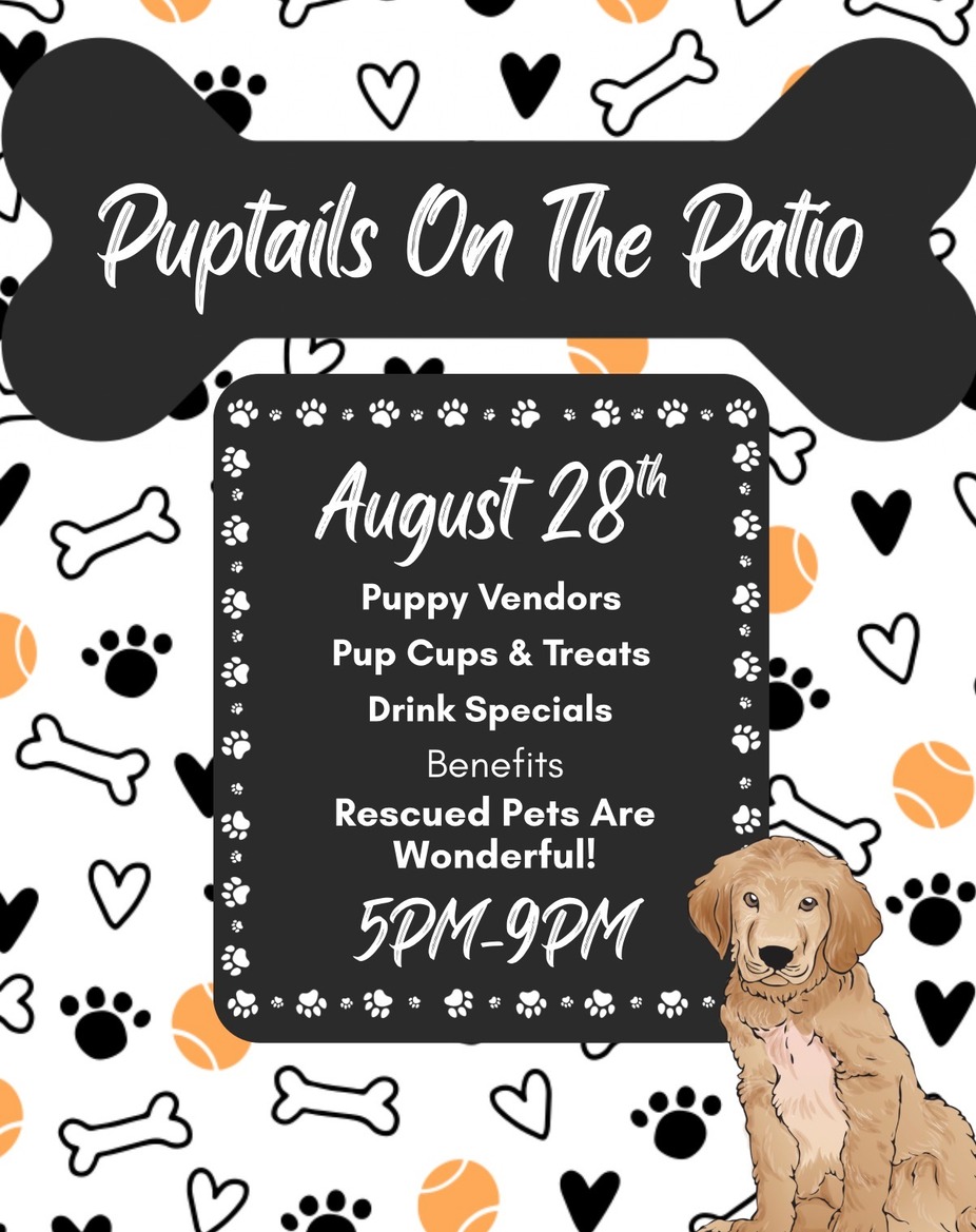 Puptails on the Patio! event photo