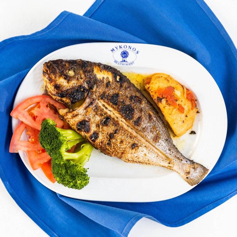 Whole Fresh Sea Bass (Greece) photo