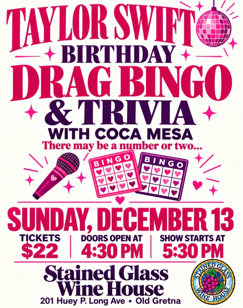 Taylor Swift Birthday Drag Bingo and Trivia event photo
