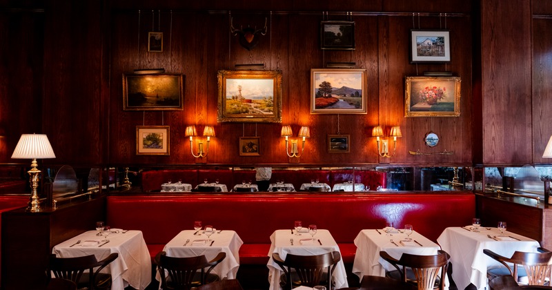 Restaurant dining area