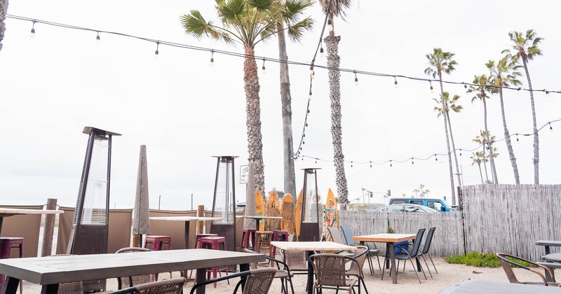 Exterior, patio, seating space