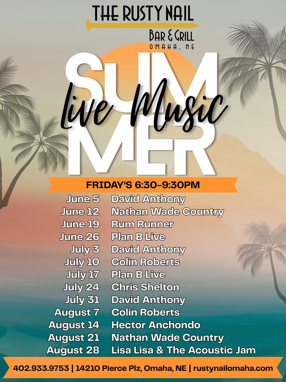 LIVE MUSIC Friday's - David Anthony - July 3rd event photo