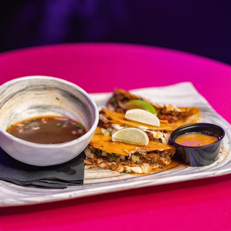 3 Smoked Brisket Birria Tacos photo