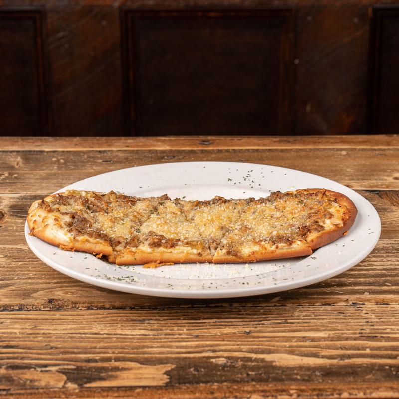 Stuffed Hot Pepper Alfredo Flatbread photo