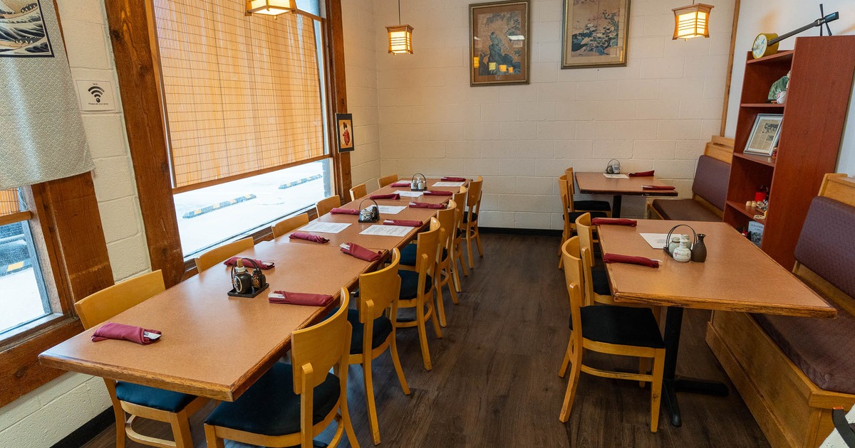 Interior, main dining area