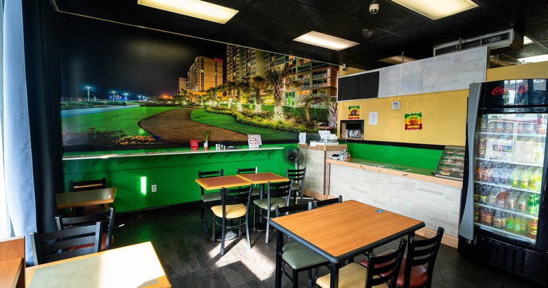 Interior, main dining area