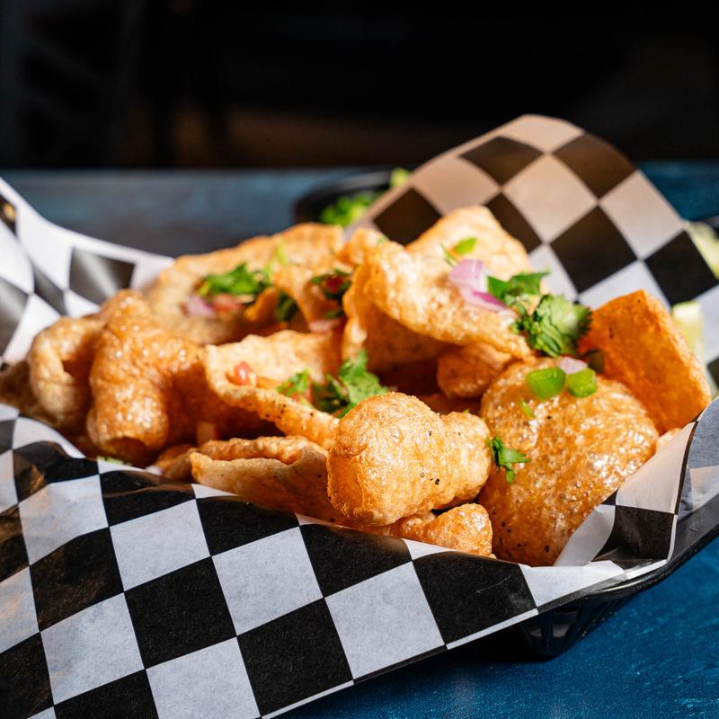 menu item 9 of 18, Chingo Chicharrones