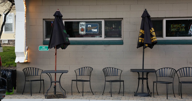 Exterior, tables and chairs