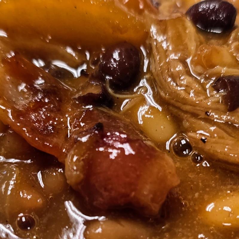 Apple Pie Pulled Pork Baked Beans photo