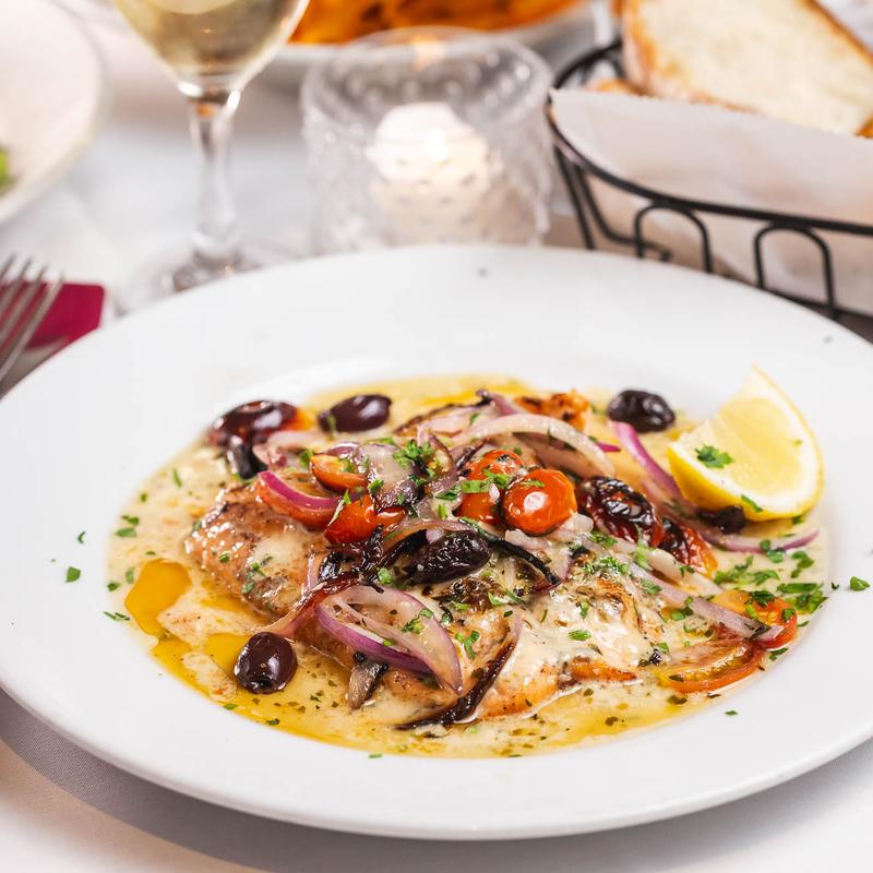 Salmon or Branzino Calabrese photo