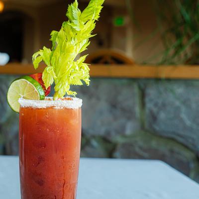 Bloody Mary cocktail.