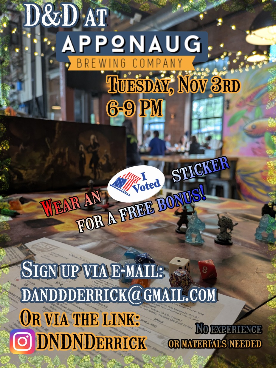 D&D with Derrick event photo