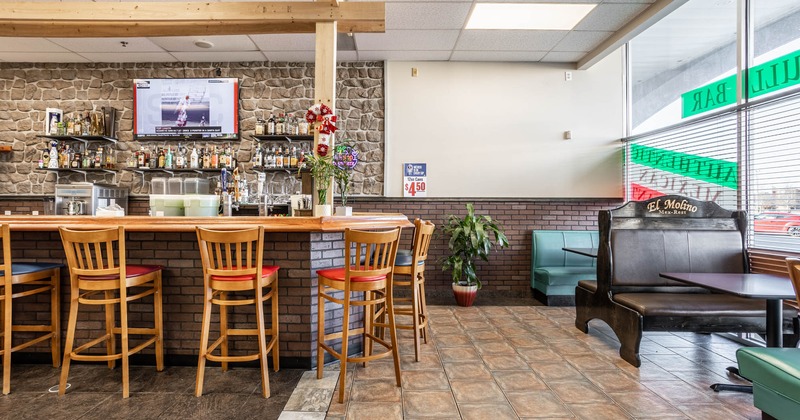 Interior, bar area