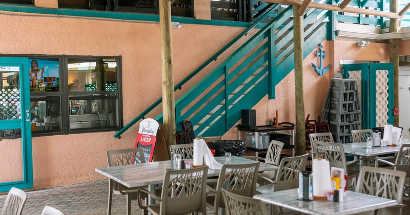 Interior, dining area