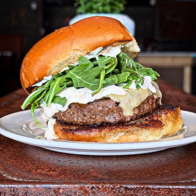 menu item 22 of 22, French Onion Dip Burger