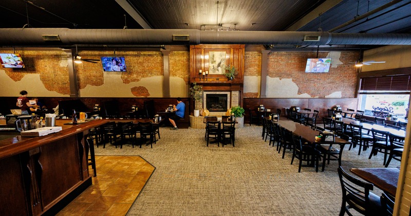 Interior, dining area