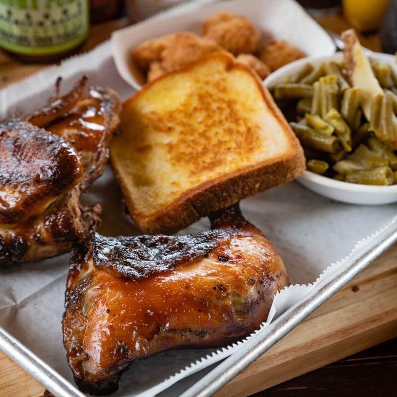 1/2 Smoked Chicken Plate(All Dark) photo