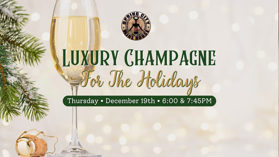 Luxury Champagne for the Holidays event photo