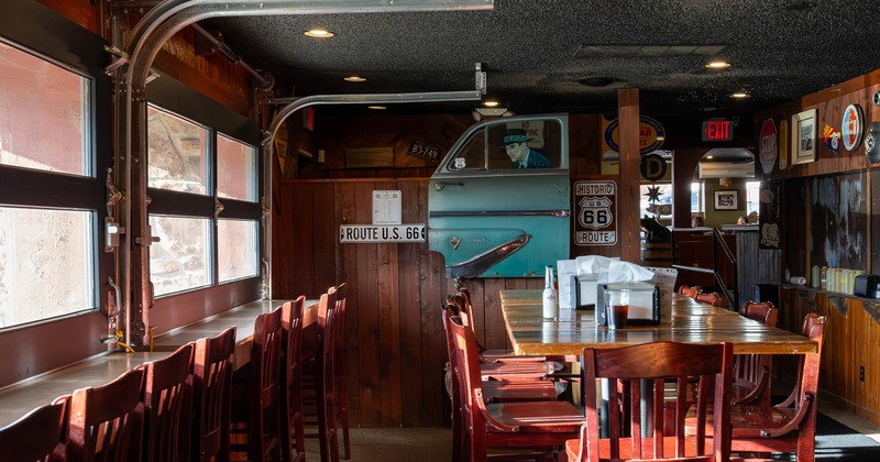 Interior seating space