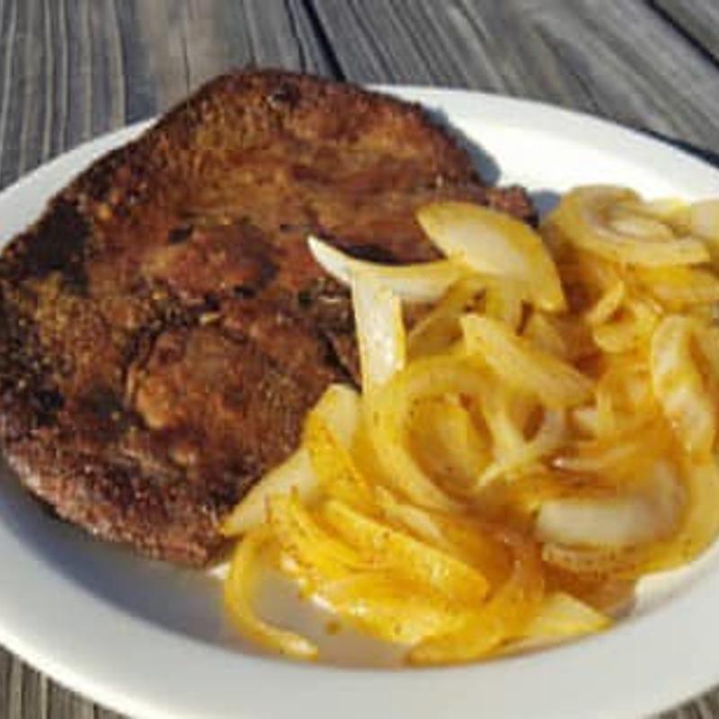 Baby Beef Liver and Onions photo