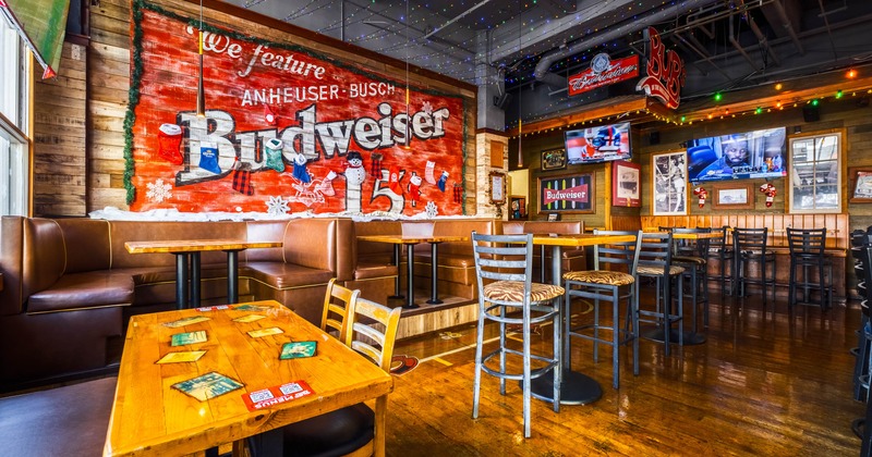 Interior, dining area